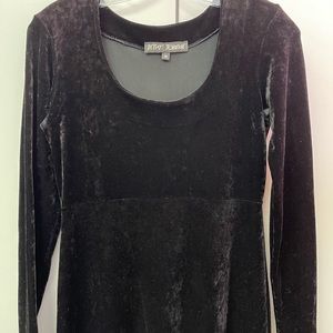 Betsey Johnson Velvet Maxi Dress